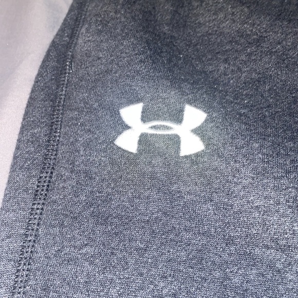 🦾 Medium Mens Dark Gray Under Armour Adjustable Drawstring Joggers with Pockets - Picture 6 of 11